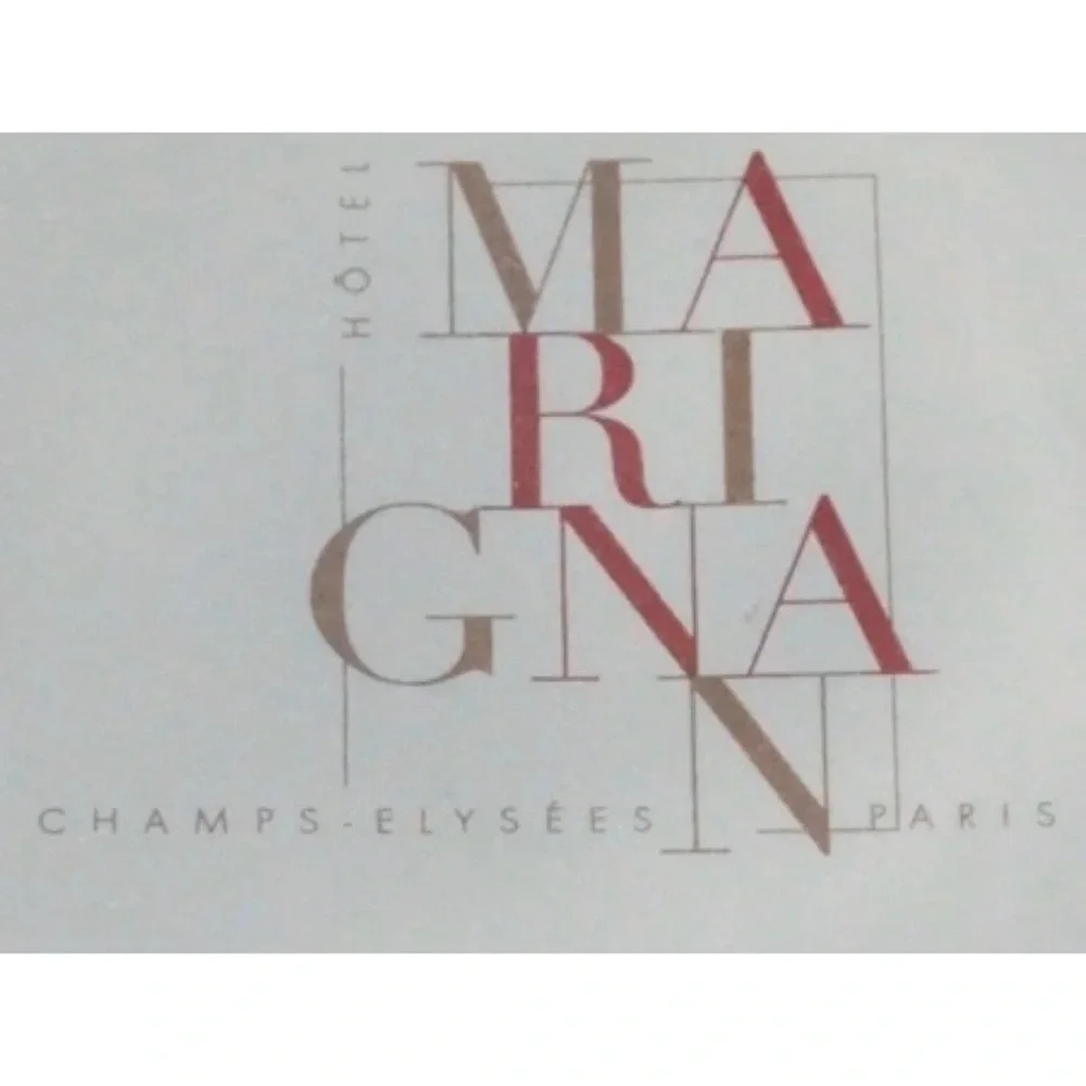 Paris France Hotel Marignan Limoges Porcelain Dish